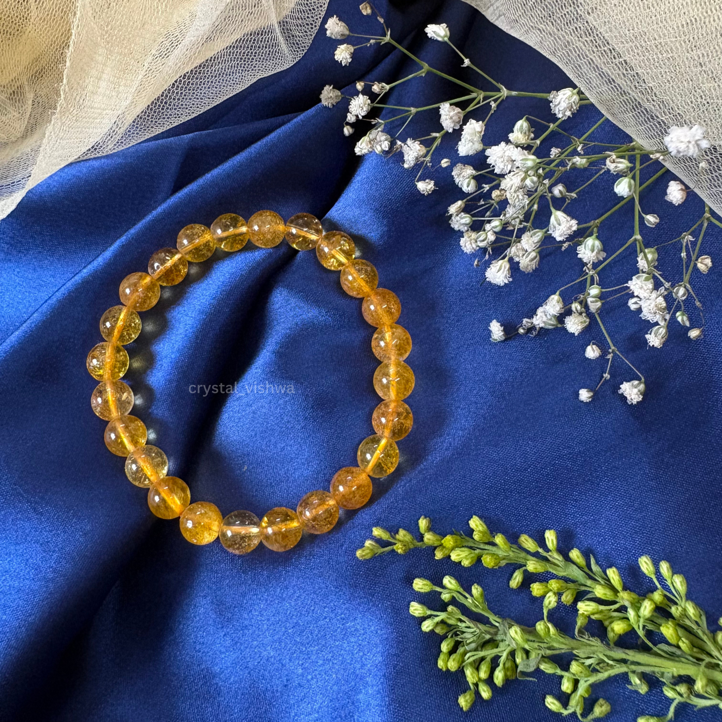Citrin Crystal Bracelet