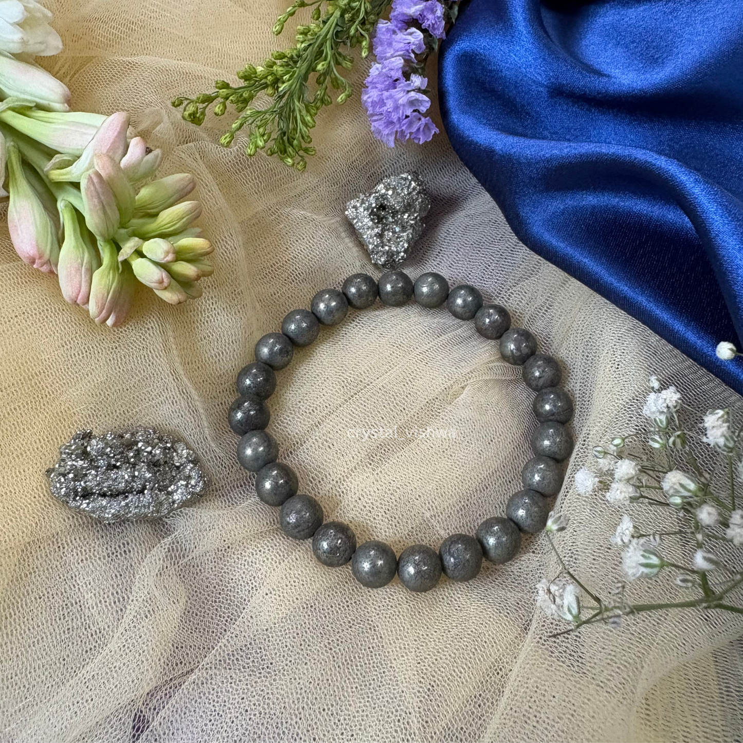 Pyrite Crystal Bracelet