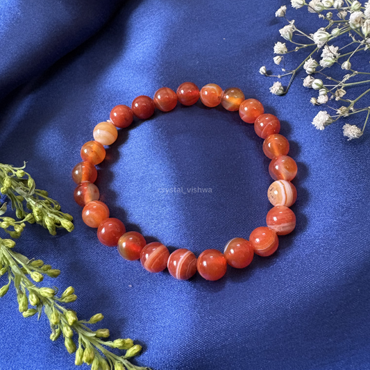 Carnelian Crystal Bracelet