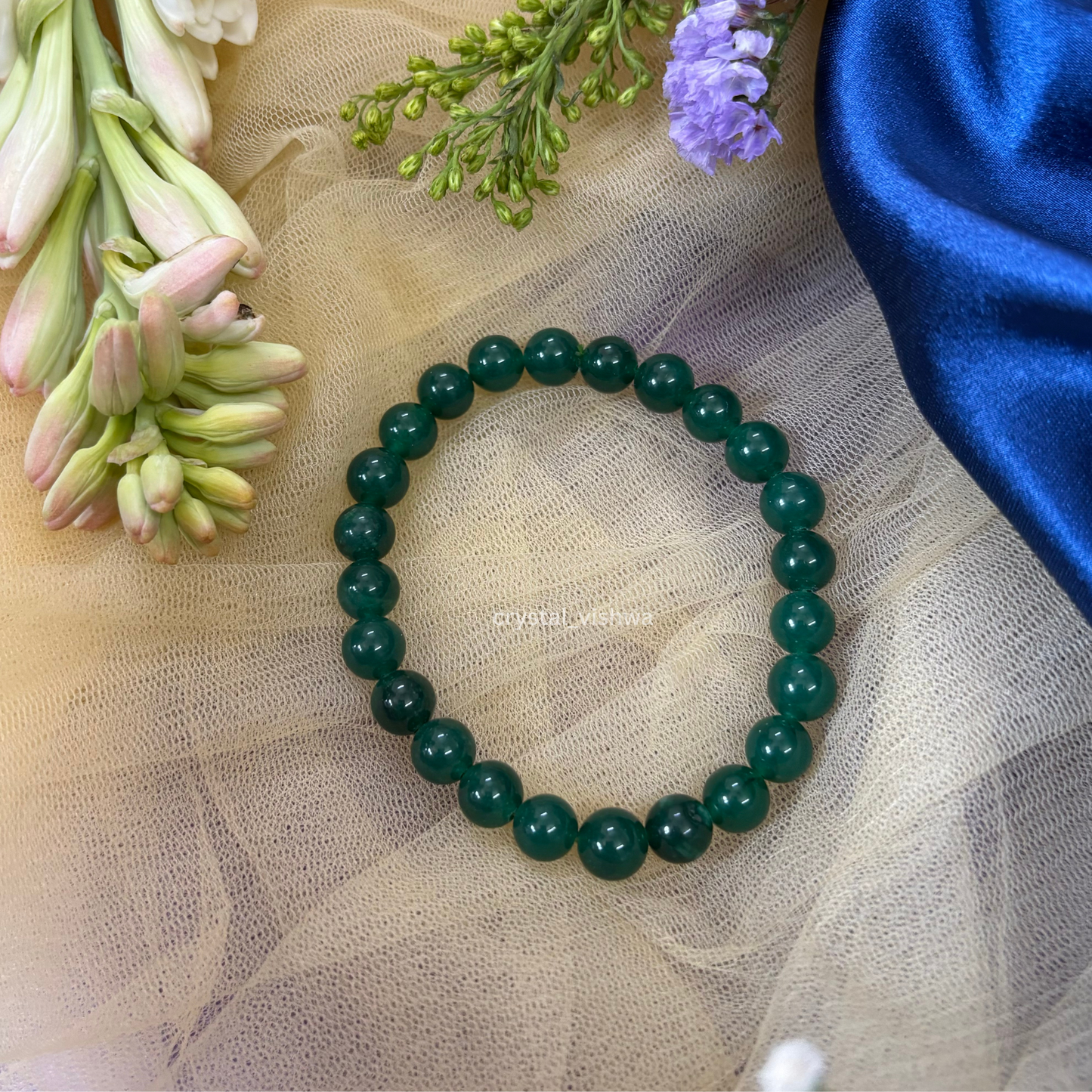 Green Jade Crystal Bracelet
