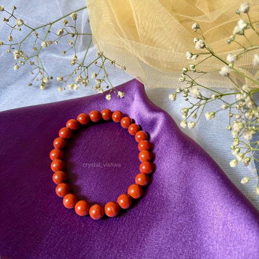 Red Jasper Crystal Bracelet