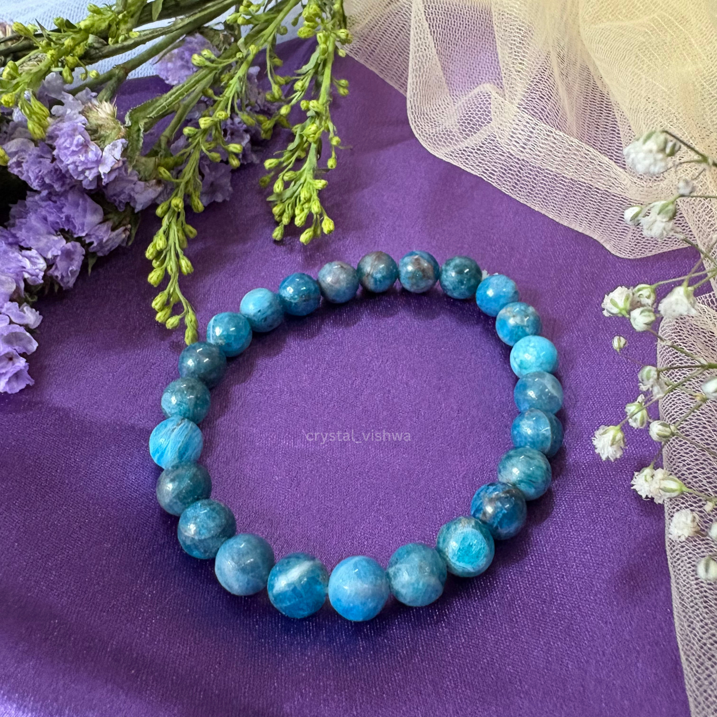 Blue Appetite Crystal Bracelet
